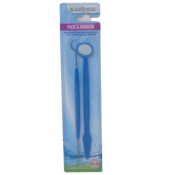 Blue Dental Pick and Mirror c/p 144 | Great Buy Products